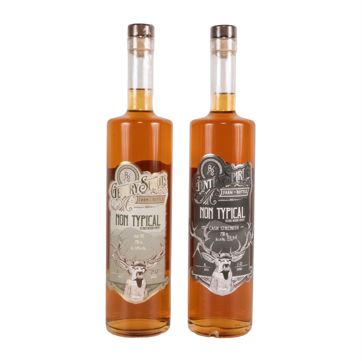 Gentry Spirits Non Typical Bourbon Bundle – Original + Cask Strength